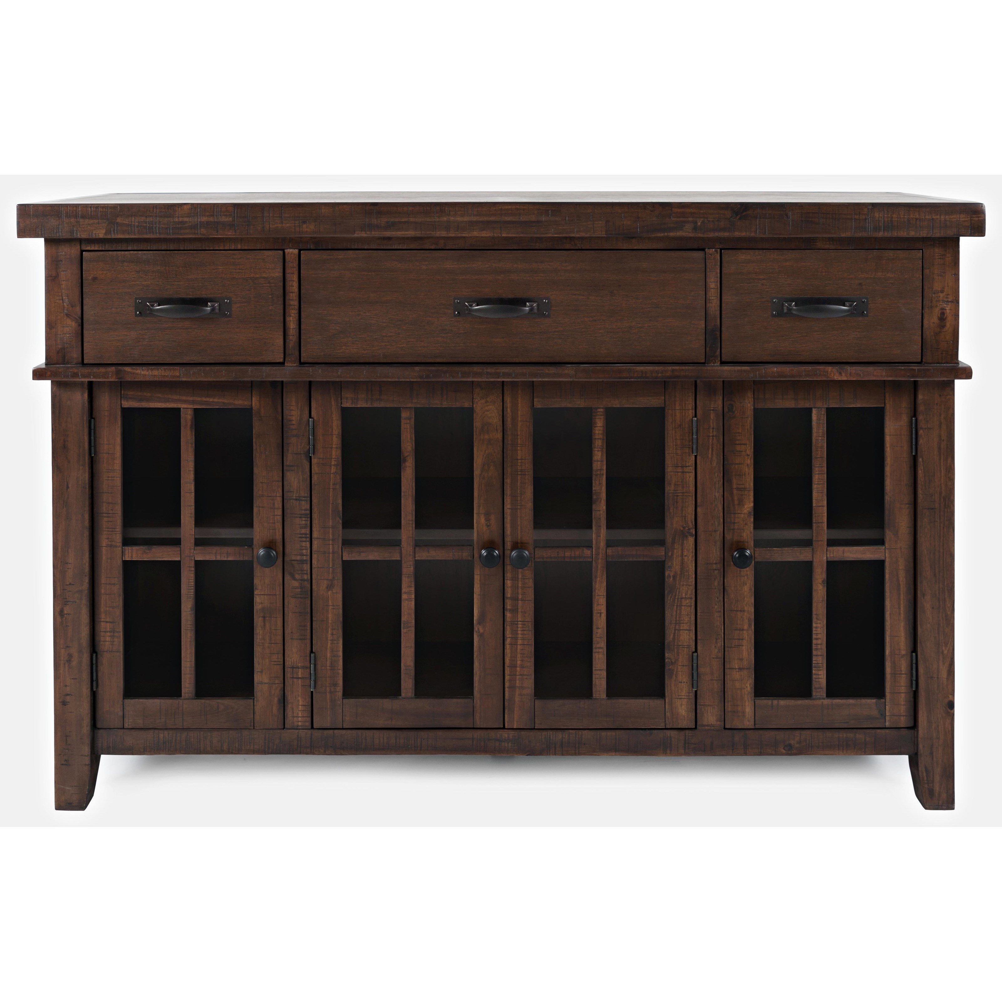 Mission style sales buffet server
